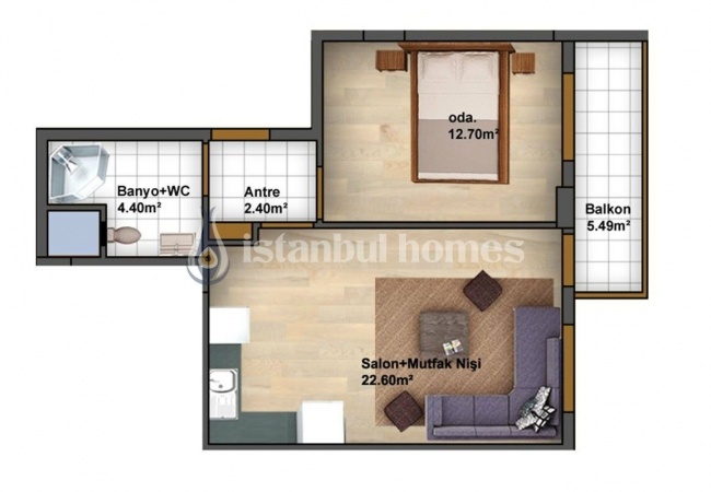 Modern Flats with Immediate Delivery in Bagcilar Istanbul 26