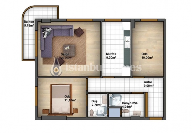 Modern Flats with Immediate Delivery in Bagcilar Istanbul 28