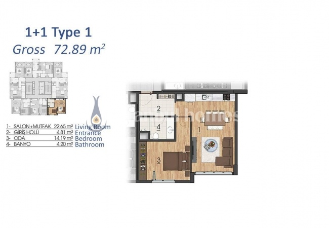 Contemporary Flats in Highly-desired Area of Basaksehir 5