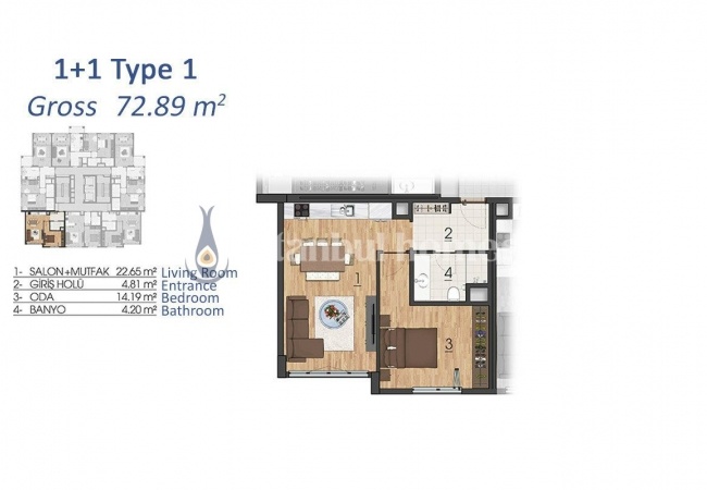 Contemporary Flats in Highly-desired Area of Basaksehir 7