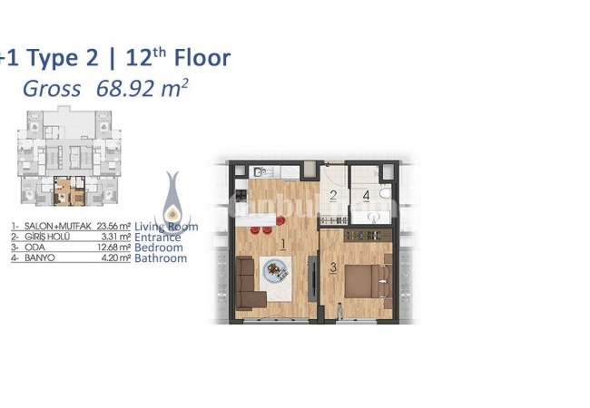 Contemporary Flats in Highly-desired Area of Basaksehir 12
