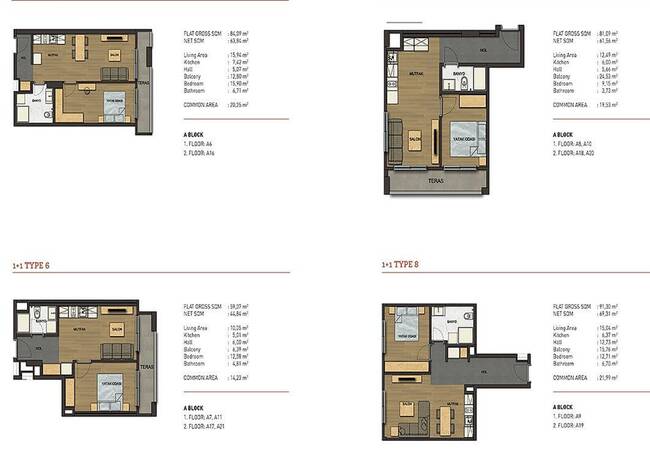 Privileged Flats in Kagithane Istanbul with a Swimming Pool 14