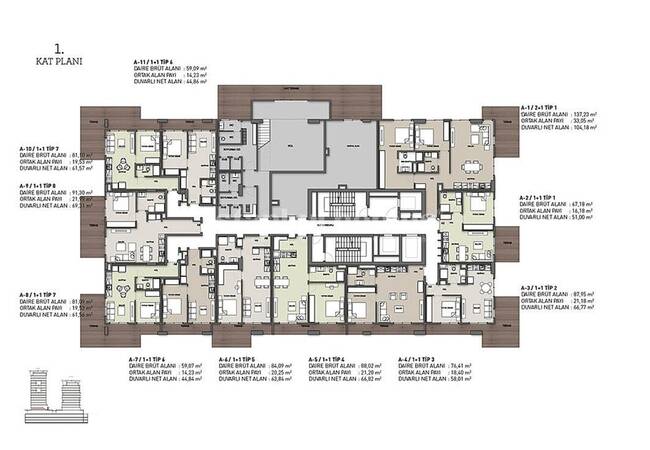 Privileged Flats in Kagithane Istanbul with a Swimming Pool 18