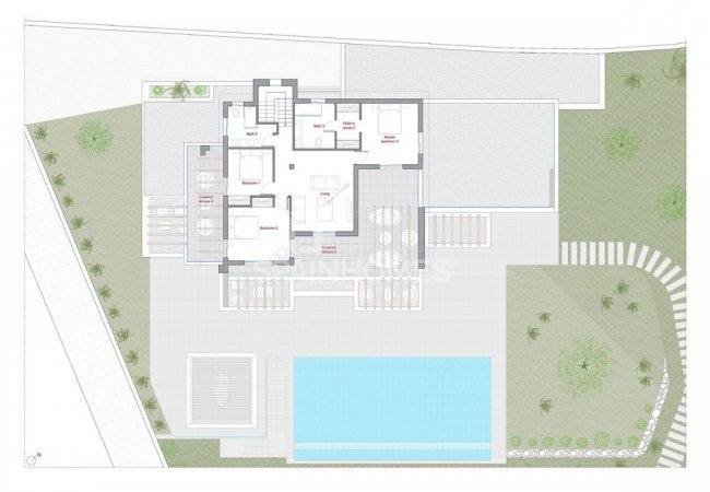 فيلا مريحة مع مسبح خاص وحديقة في بيناهافيس 11