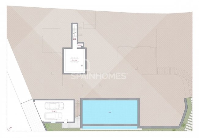 فيلا مريحة مع مسبح خاص وحديقة في بيناهافيس 12