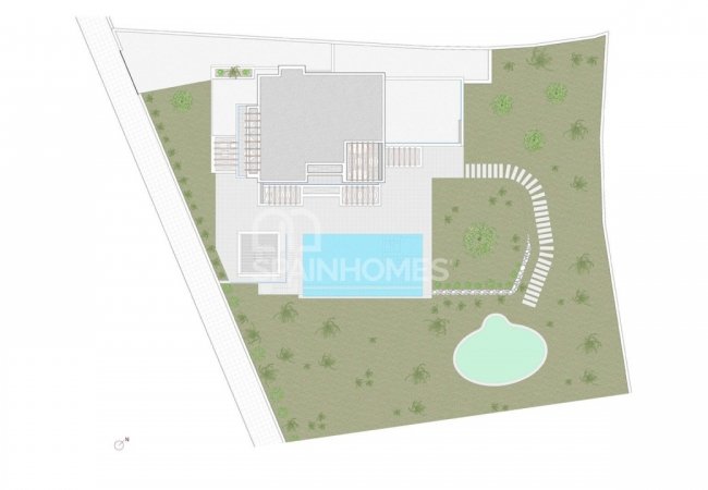 فيلا مريحة مع مسبح خاص وحديقة في بيناهافيس 9