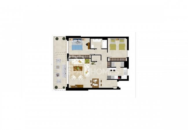 Apartamentos Contemporáneos Con Grandes Terrazas En Mijas Costa 15