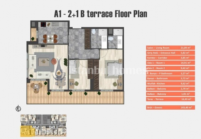 Dazzling Property with Impressive Facilities in Esenyurt 43