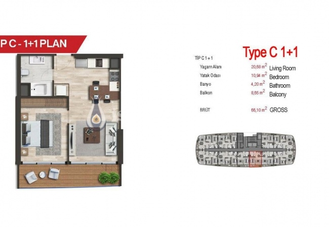 New Umraniye Apartments Next to Istanbul Finance Center 27