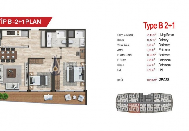New Umraniye Apartments Next to Istanbul Finance Center 30