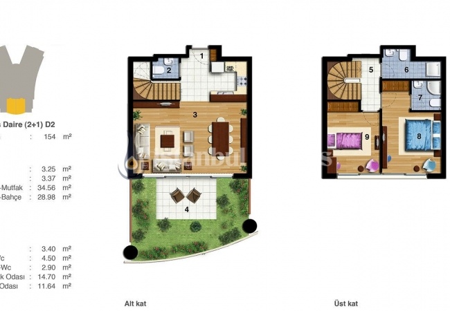 Качественные Квартиры в Малтепе в 15 Минутах от Аэропорта 49