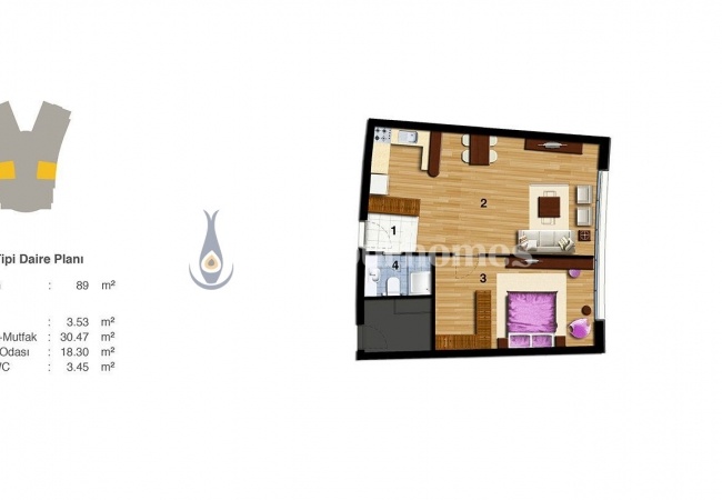 Качественные Квартиры в Малтепе в 15 Минутах от Аэропорта 43