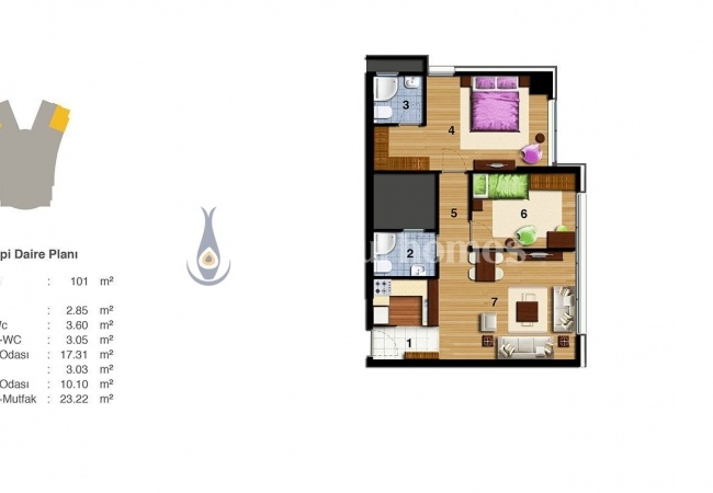 Качественные Квартиры в Малтепе в 15 Минутах от Аэропорта 44