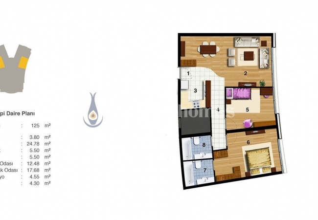 Качественные Квартиры в Малтепе в 15 Минутах от Аэропорта 46