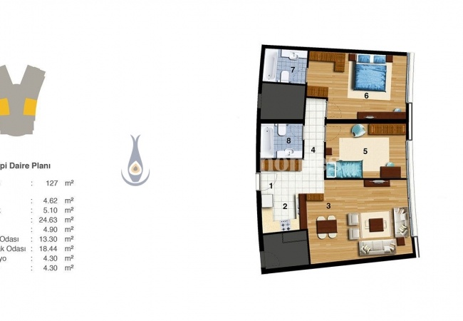 Качественные Квартиры в Малтепе в 15 Минутах от Аэропорта 47