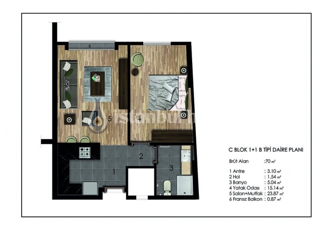 Качественные Квартиры в Малтепе в 15 Минутах от Аэропорта 54
