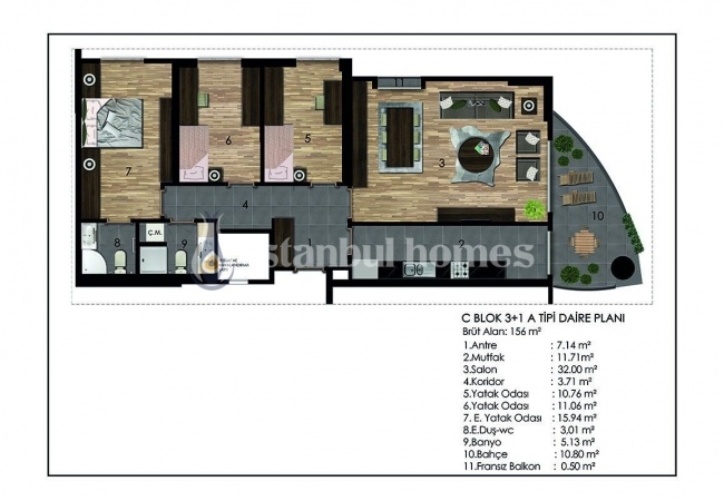 Качественные Квартиры в Малтепе в 15 Минутах от Аэропорта 59