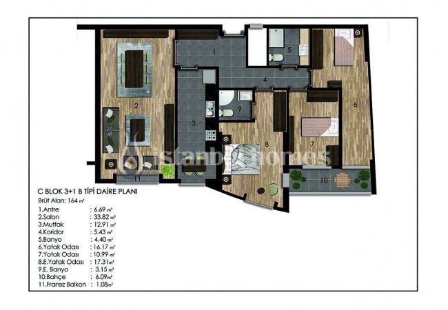 Качественные Квартиры в Малтепе в 15 Минутах от Аэропорта 60