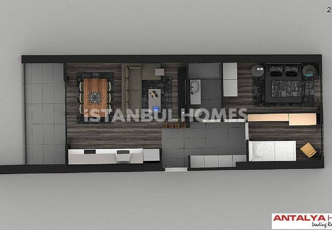 Esenyurt'ta Mükemmel Peyzajlı Lüks Sitede Satılık Daireler 41