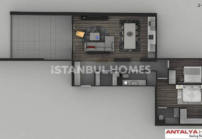 Esenyurt'ta Mükemmel Peyzajlı Lüks Sitede Satılık Daireler 42