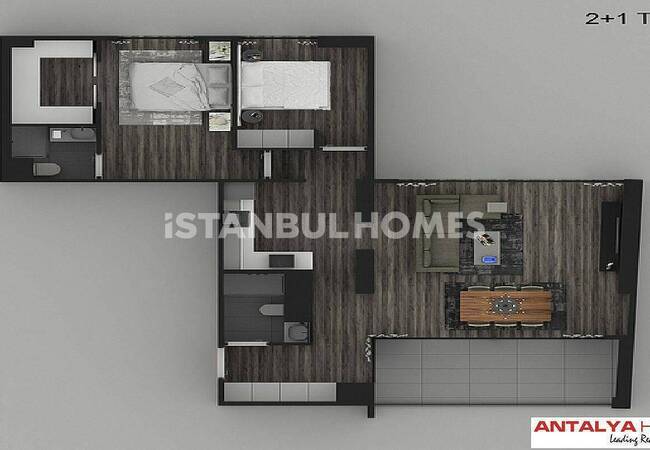 Esenyurt'ta Mükemmel Peyzajlı Lüks Sitede Satılık Daireler 44