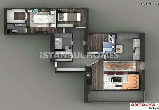 Esenyurt'ta Mükemmel Peyzajlı Lüks Sitede Satılık Daireler 48