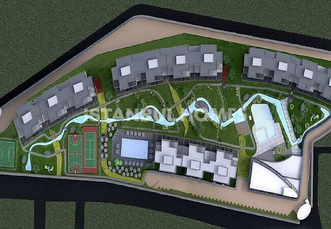 Esenyurt'ta Mükemmel Peyzajlı Lüks Sitede Satılık Daireler 50