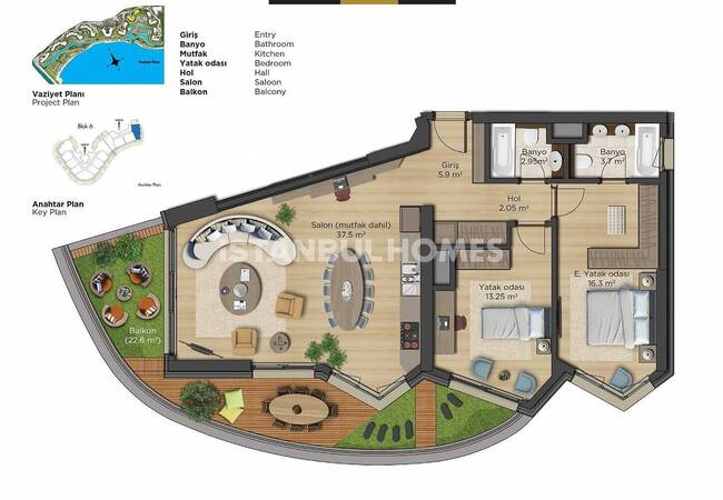 Immobilien Mit Ultra-luxus-ausstattung In Bakırköy 30