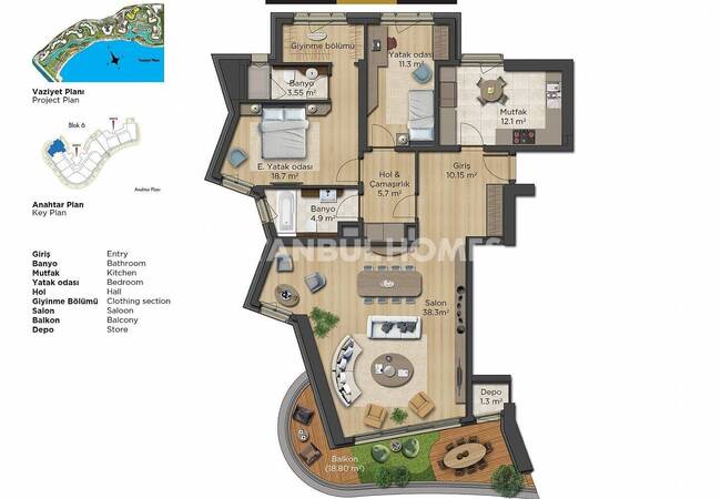 Immobilien Mit Ultra-luxus-ausstattung In Bakırköy 32