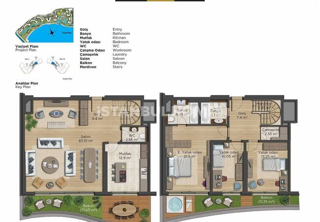 Immobilien Mit Ultra-luxus-ausstattung In Bakırköy 34