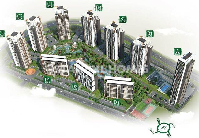 Luxuriöse Wohnungen In Istanbul Bahcesehir Mit Seeblick 36