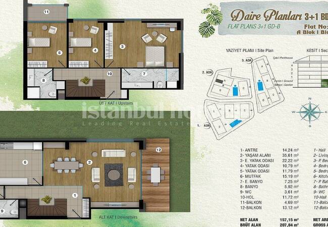 Deluxe Wohnungen In Istanbul In Einem Exklusiven Komplex 29