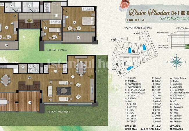 Deluxe Wohnungen In Istanbul In Einem Exklusiven Komplex 31