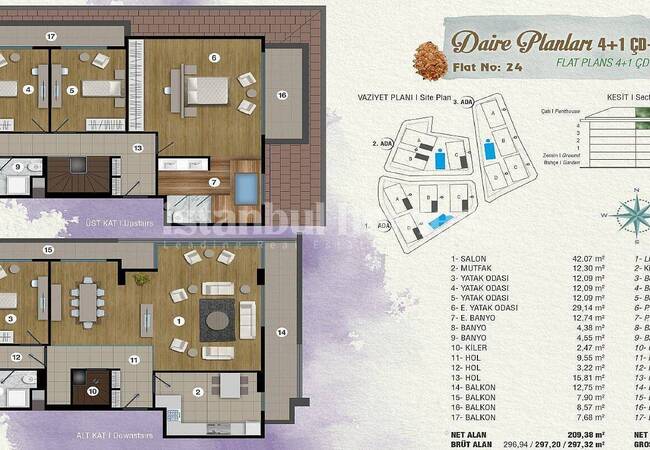 Deluxe Wohnungen In Istanbul In Einem Exklusiven Komplex 36
