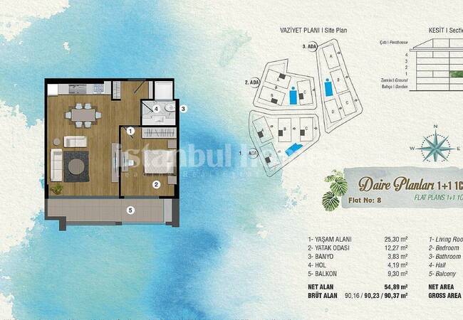Deluxe Wohnungen In Istanbul In Einem Exklusiven Komplex 19