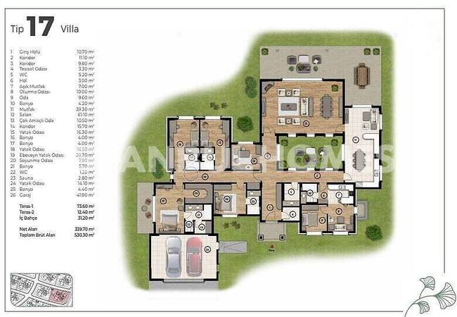 Luxury Villas at 2.5 Km From Buyukcekmece Lake in Istanbul 39