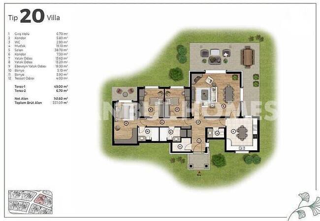 Luxury Villas at 2.5 Km From Buyukcekmece Lake in Istanbul 41