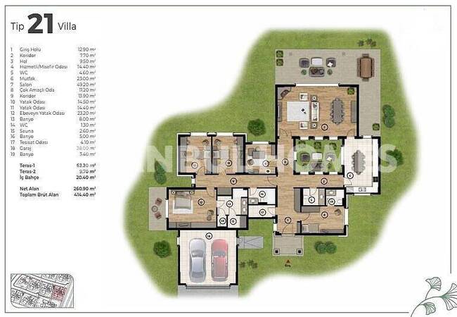 Luxury Villas at 2.5 Km From Buyukcekmece Lake in Istanbul 42