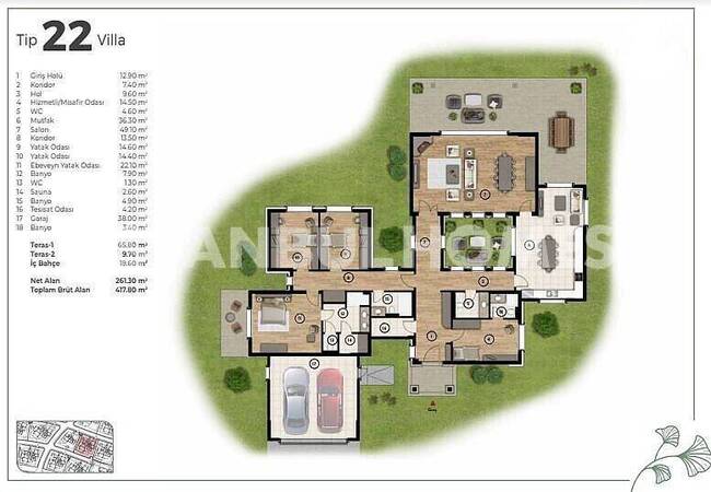 Luxury Villas at 2.5 Km From Buyukcekmece Lake in Istanbul 43