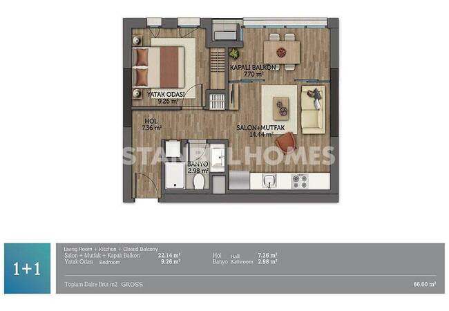 شقق خاصة في كاغيتهانه مع مرافق مميزة 38