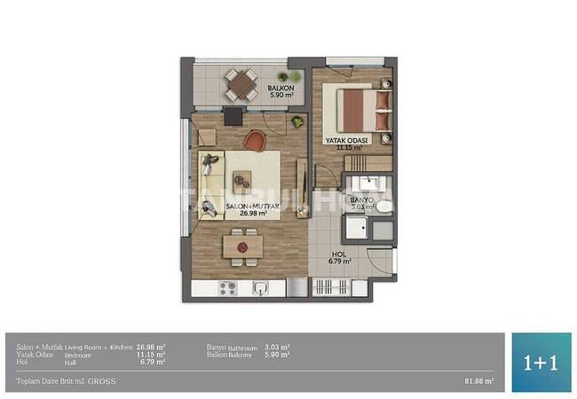 شقق خاصة في كاغيتهانه مع مرافق مميزة 40