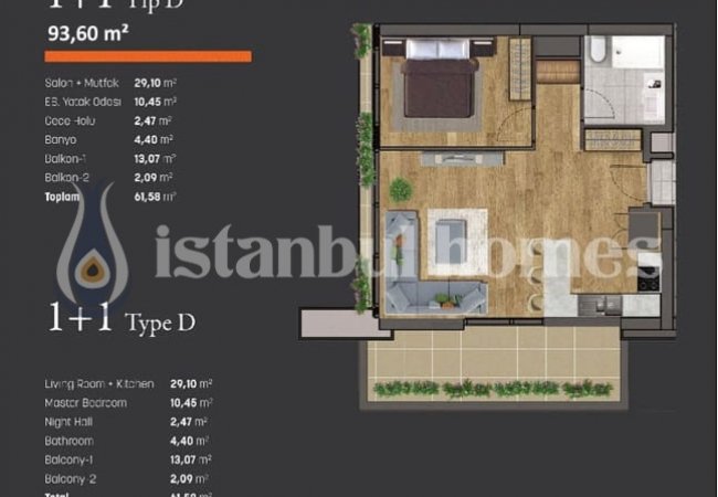 شقق للاستثمار في اسطنبول مع خطط دفع مرنة 26