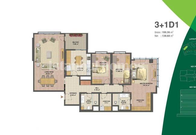 Luxuswohnungen In Istanbul Mit Flexiblem Zahlungsplan 36
