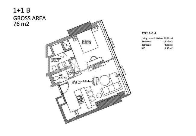 این املاک در باغجیلار استانبول، 5 دقیقه تا مرکز خرید فاصله دارند 26