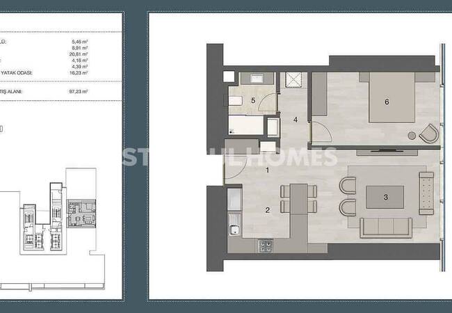 İstanbul Şişli’de Avantajlı Konumda Taşınmaya Hazır Lüks Daireler 16