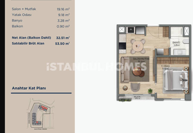 عقارات حائزة على جوائز بموقع مركزي في إسطنبول، بيوغلو 47
