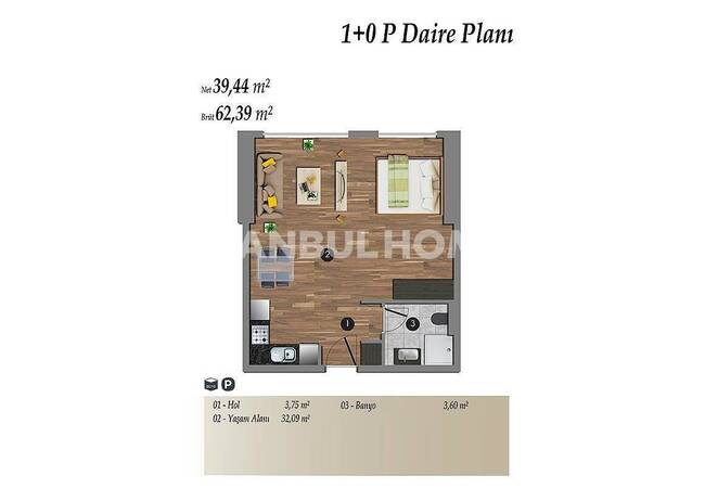 Eco-friendly Apartments at the Great Location of Kadikoy 15