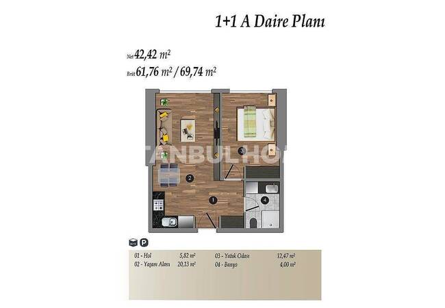 Eco-friendly Apartments at the Great Location of Kadikoy 16