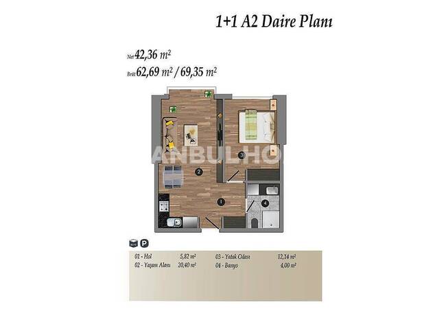 Eco-friendly Apartments at the Great Location of Kadikoy 18