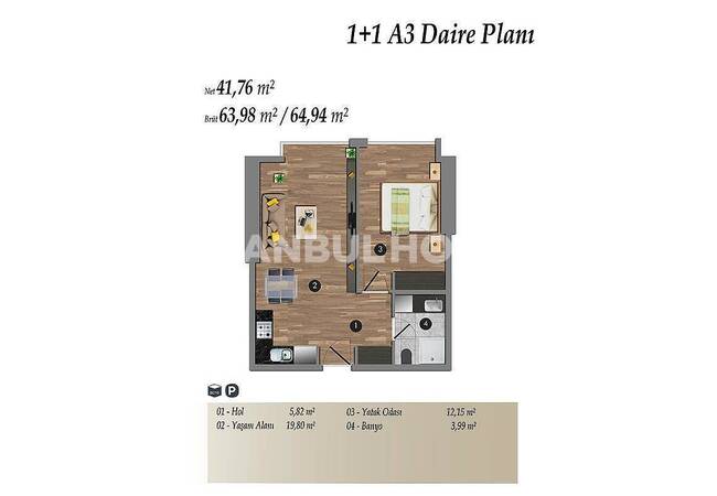 Eco-friendly Apartments at the Great Location of Kadikoy 19